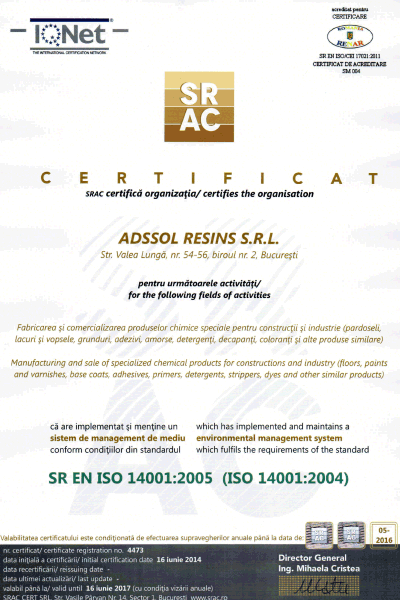 SRAC ISO 14001:2004