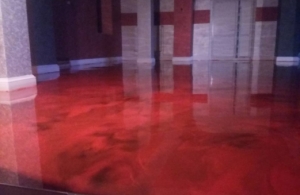 Pardoseală epoxidică cu microbile cermaice 3M